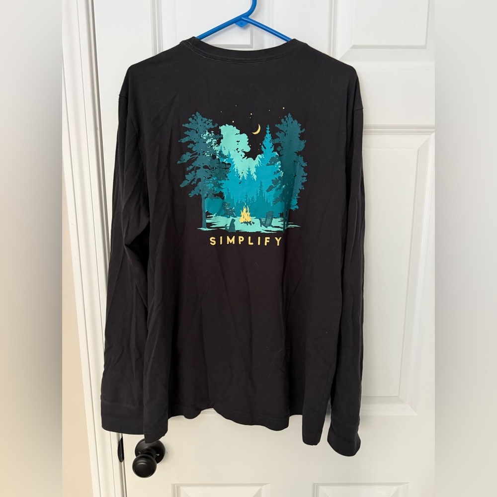 Life Is Good Black Men's Shirt